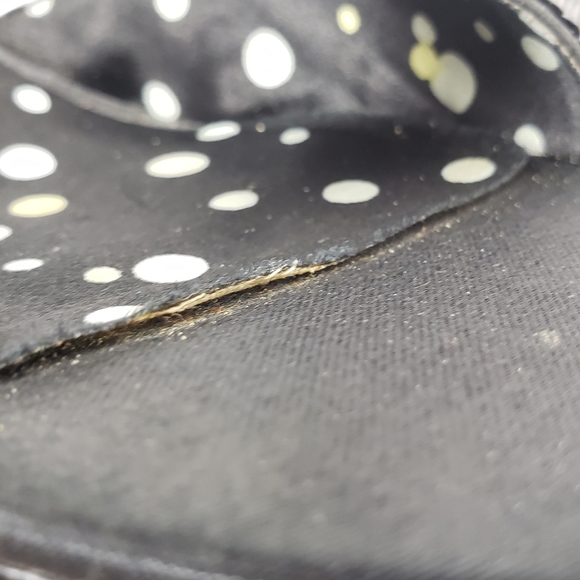 Rampage JULIA Black Sequined Open Toe Heels - Picture 10 of 11